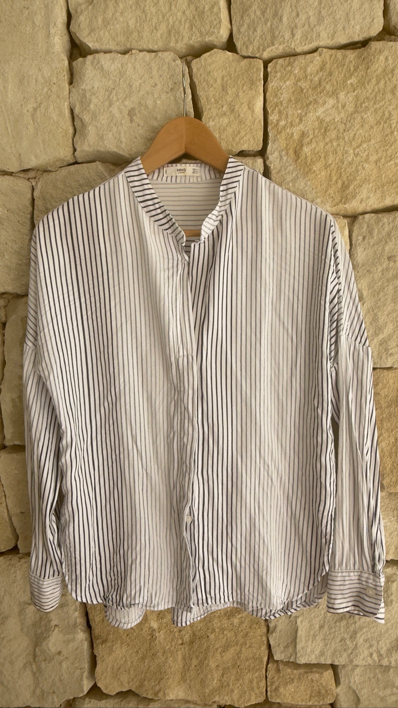 Camisa rayas mujer Talla M de Mango